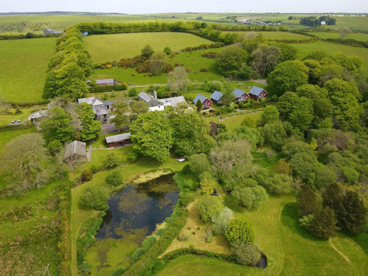 Ta Mill Cottages & Lodges - Meadowview Chalet 1 朗斯顿 外观 照片