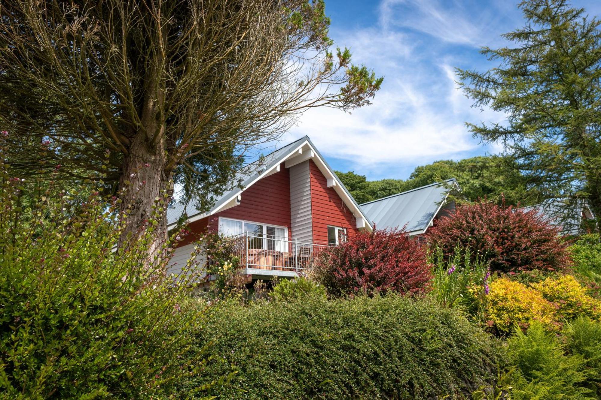 Ta Mill Cottages & Lodges - Meadowview Chalet 1 朗斯顿 外观 照片